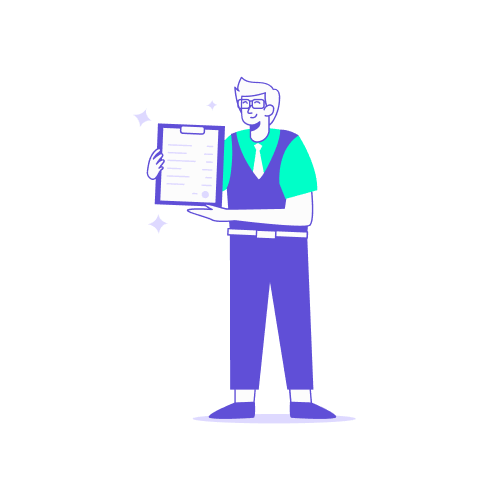 assurance voyage daffaires angle mort de la politique voyages Professionnel tenant le document officiel d'une assurance voyage d'affaires pour une meilleure transparence des couvertures en entreprise.