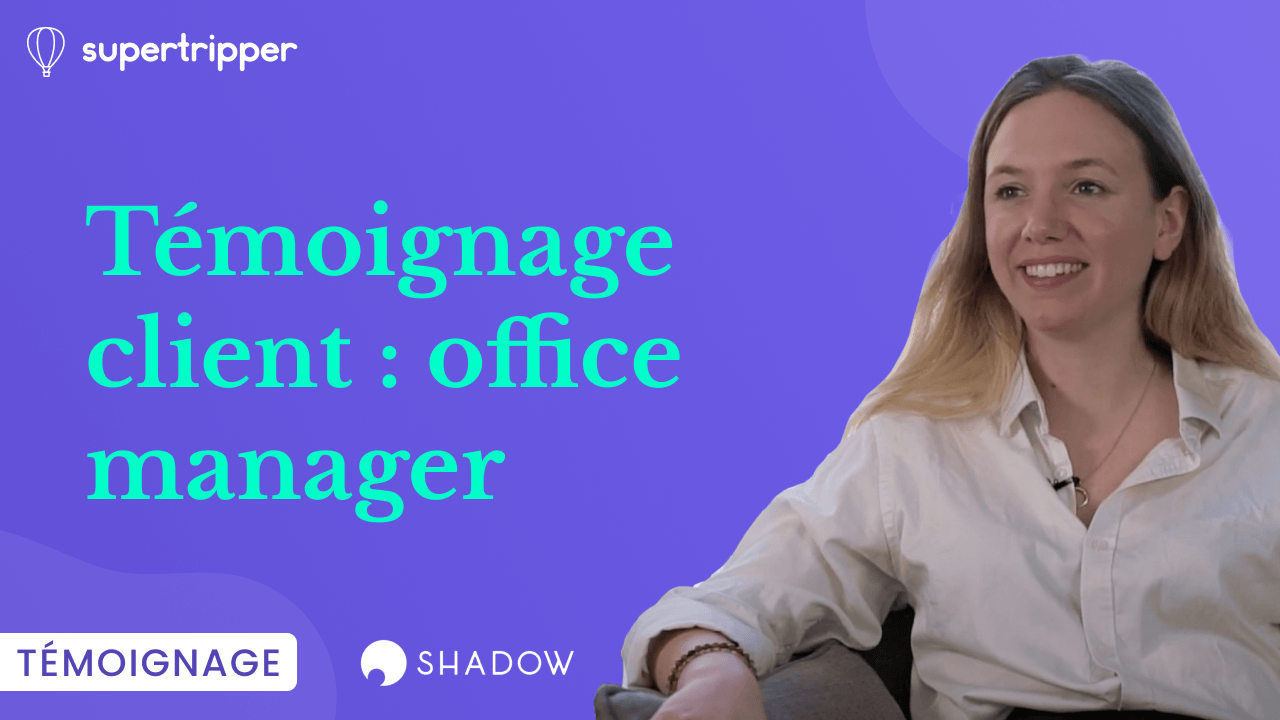 Lucie, office manager chez Blade, en interview vidéo