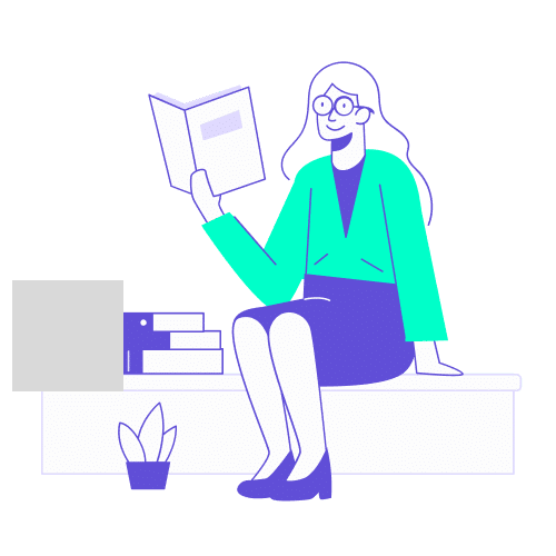 faq gestion voyages d affaires tmc Femme lisant attentivement un guide d'information pour répondre aux questions courantes sur qu'est-ce qu'une TMC.
