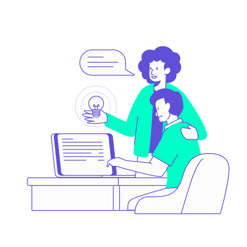 Illustration représentant le choix de la meilleure agence de voyages d'affaires selon la taille et les habitudes de l'entreprise.